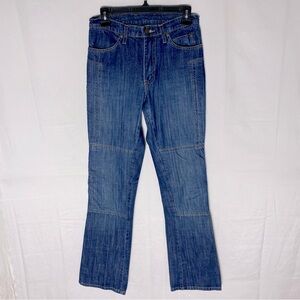 Draggin Jeans Kevlar Lined Med Wash Mid Rise Riding Jeans 6 Streetwear PPE